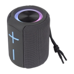 Coluna Prixton Beat Box resistente à água IPX5 com mãos-livres 6W cor cinzento