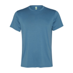 T-shirt desportiva de poliéster reciclado de homem 100 g/m2 Roly cor azul pastel