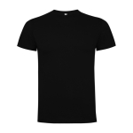 T-shirt de manga curta em algodão para homem 165 g/m² Roly cor preto