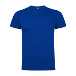 T-shirt de manga curta em algodão para homem 165 g/m² Roly cor azul