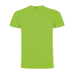 T-shirt de manga curta em algodão para homem 165 g/m² Roly cor verde-lima