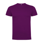 T-shirt de manga curta em algodão para homem 165 g/m² Roly cor roxo