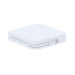 Powerbank quadrado de ABS com ligação tipo C 1200 mAh cor branco primeira vista