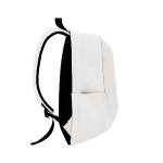 Mochila para portátil de PU macio com fecho invisível 15'' quinta vista