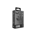 Auriculares Bluetooth de longa duração Fresh 'n Rebel Twins Core cor cinzento-escuro vista com caixa