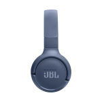 Auriculares com carregamento rápido e autonomia de 57h JBL Tune 520BT cor azul vista lado esquerdo