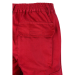 Calças de trabalho de poliéster/algodão, refletores 210 g/m2 Velilla cor vermelho sexta vista