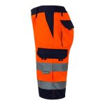 Bermudas de trabalho de cores, refletoras 210 g/m2 Velilla cor cor-de-laranja terceira vista