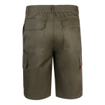 Bermudas multibolsos de sarja de algodão e poliéster 200 g/m2 Velilla cor verde militar