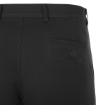 Calças chino unissexo elásticas de algodão e elastano 260 g/m2 Velilla cor preto sexta vista