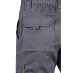 Bermudas de trabalho elásticas multibolsos 240 g/m2 Velilla cor cor-de-laranja sexta vista