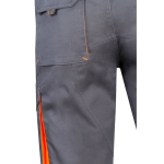 Bermudas de trabalho elásticas multibolsos 240 g/m2 Velilla cor cor-de-laranja oitava vista