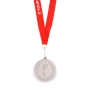 Medalha metálica motivo olímpico