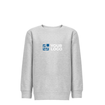 Sweatshirt em algodão e poliéster reciclado 300 g/m2 THC DELTA KIDS