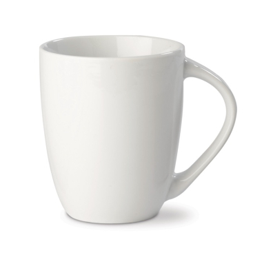 Caneca de porcelana com grande pega triangular feita na UE 270 ml