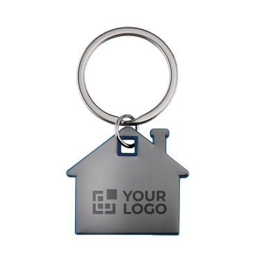Porta-chaves em forma de casa com um toque colorido Home