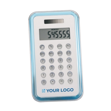 Calculadoras publicitárias de 8 dígitos, pequenas com design Basical