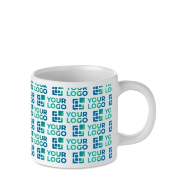 Caneca pequena para impressão a cor bem garrida de 200ml Sublim Mini