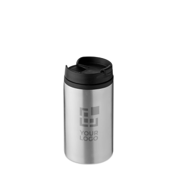 Caneca térmica promocional pequena e económica de aço 250ml Signa