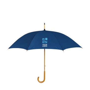 Guarda-chuva de poliester 190T com cabo em madeira ø103 Basic Manual
