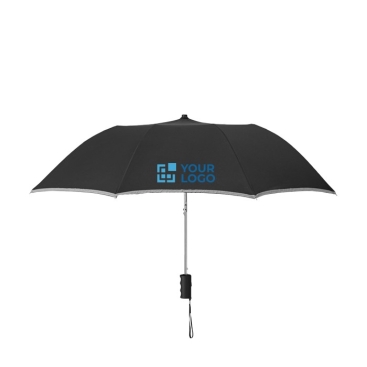Guarda-chuva dobrável com correia de transporte e bolsa ø93 Reflex
