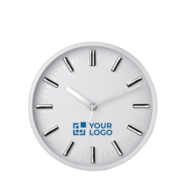 Relógio de parede impresso com logotipo para publicidade TimeZone