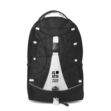 Mochila com duas cores para realizar serigrafia vista principal