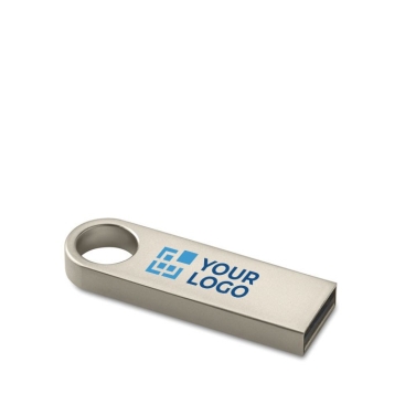 Elegantes pens USB personalizadas com pega redonda Compacto Round