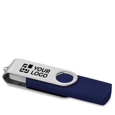 Pen drive personalizada OTG - preto 