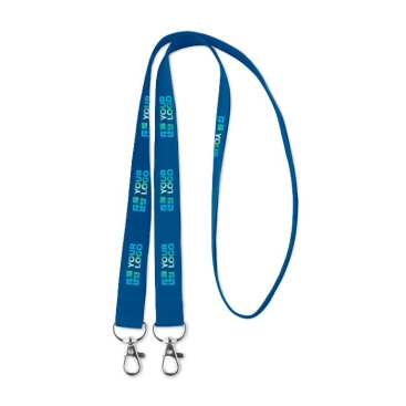 Lanyards de fecho duplo com entrega 5–9 dias Duo Sublim Express