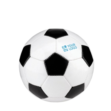 Pequena bola de futebol com logo para publicidade Futebol Mini