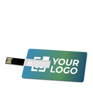 Cartão USB com a sua imagem a cor garrida, económico USB Clássico