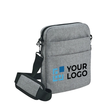 Bolsa de tiracolo mini, interior almofadado para tablet 9,7'' GreyLine