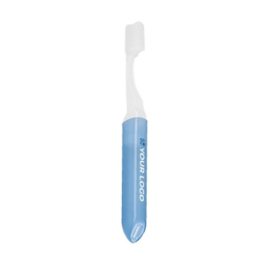 Escova de dentes de PP dobrável com caixa protetora Traveller
