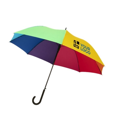 Guarda-chuva promocional cores do arco-íris cor multicolor
