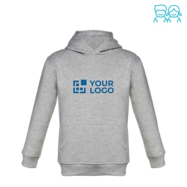 Sweatshirt de tamanho infantil com logotipo vista principal