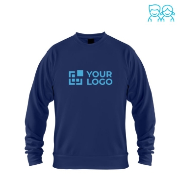 Sweatshirt para crianças personalizada - vista frontal 