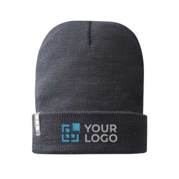 Gorros sustentáveis ​​com logo para empresas vista principal