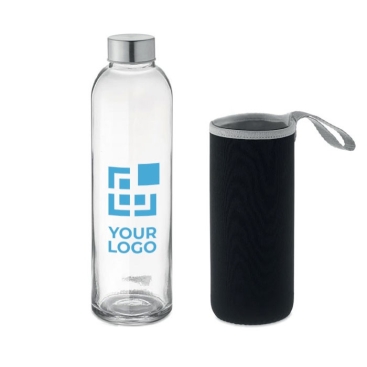 Garrafas personalizadas de vidro com manga 750ml Downtown Crystal Large