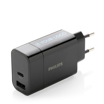 Adaptador de parede Philips de 30 W para carregamento ultrarrápido