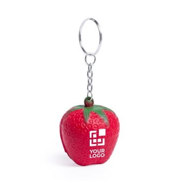 Porta-chaves anti-stress com divertida forma de fruta Fruity