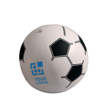Bola insuflável personalizada de PVC com estilo futebol retro League