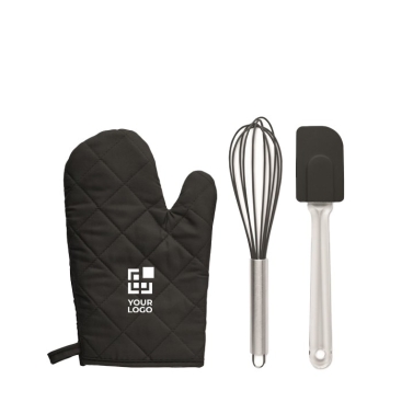 Conjunto de utensílios para uso do forno