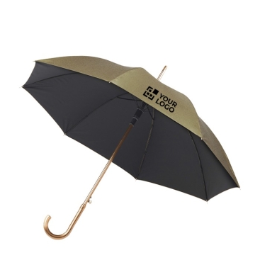 Guarda-chuva com exterior dourado