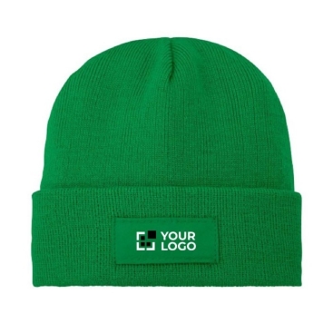 Gorro com rebordo logo