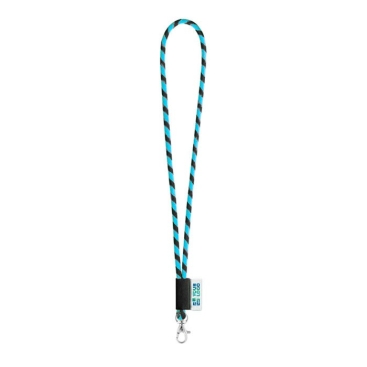 Lanyard tubular listrado entrega 4-6 dias personalizado