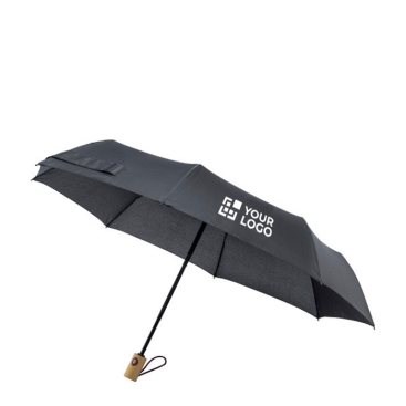 Guarda-chuva automático de pongee 190T, 8 painéis saco Ø96