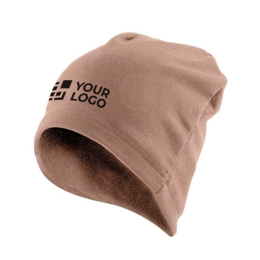 Gorro de poliéster macio/personalizável para inverno 280 g/m2