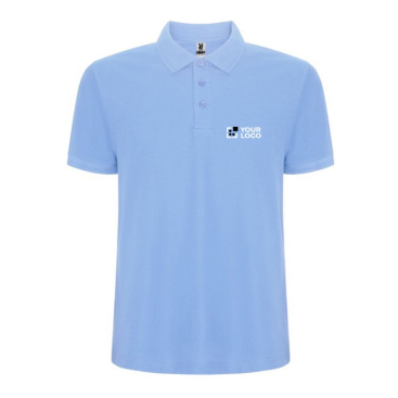 Polo piqué de homem em algodão e poliéster 190 g/m² Roly