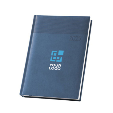 Agenda A5 personalizada com logo vista principal